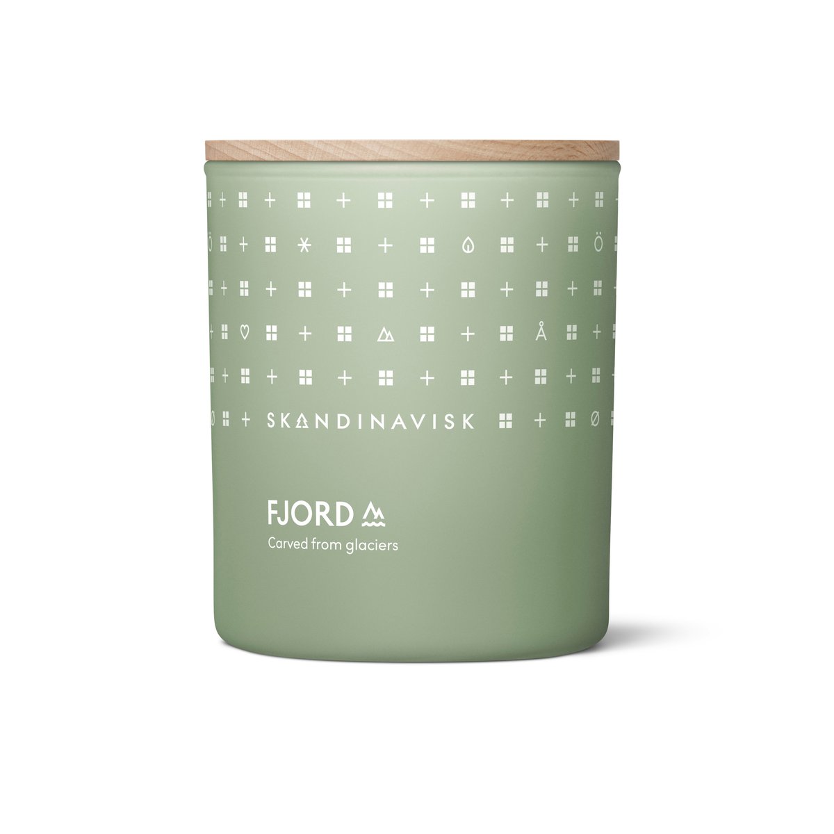 Skandinavisk Bougie parfumée avec couvercle Fjord 200 g