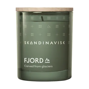 Bougie parfumée avec couvercle Fjord - 65 g - Skandinavisk