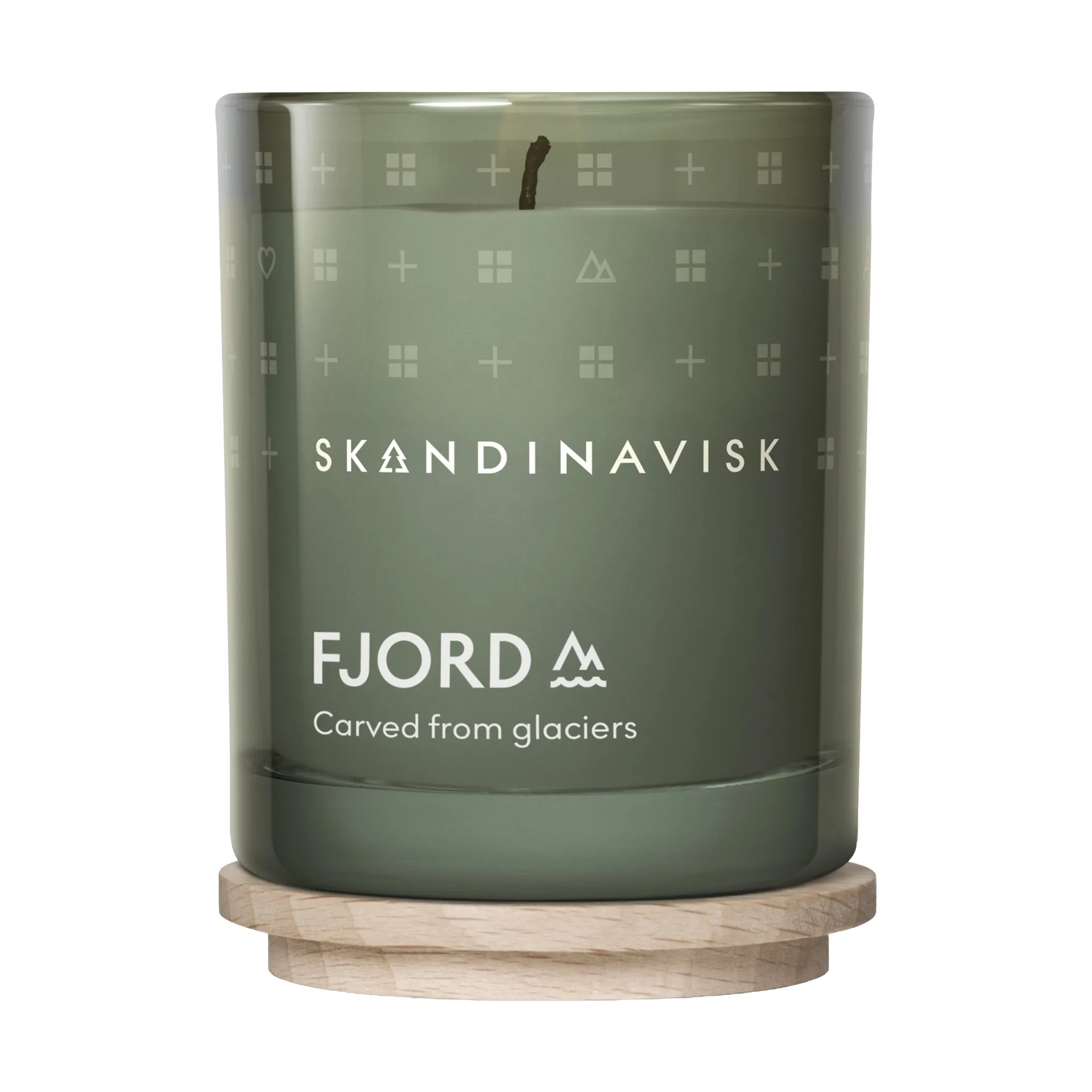 Bougie parfumée avec couvercle Fjord, 65 g Skandinavisk