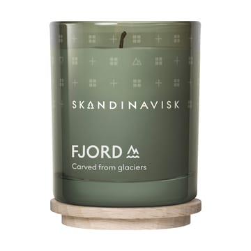 Bougie parfumée avec couvercle Fjord - 65 g - Skandinavisk