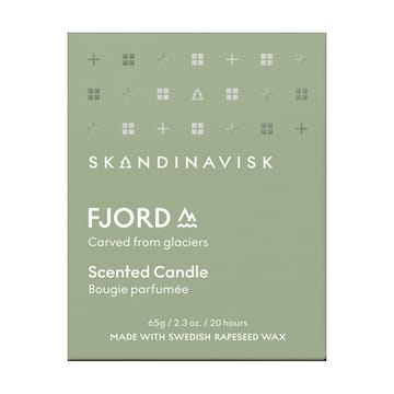 Bougie parfumée avec couvercle Fjord - 65 g - Skandinavisk