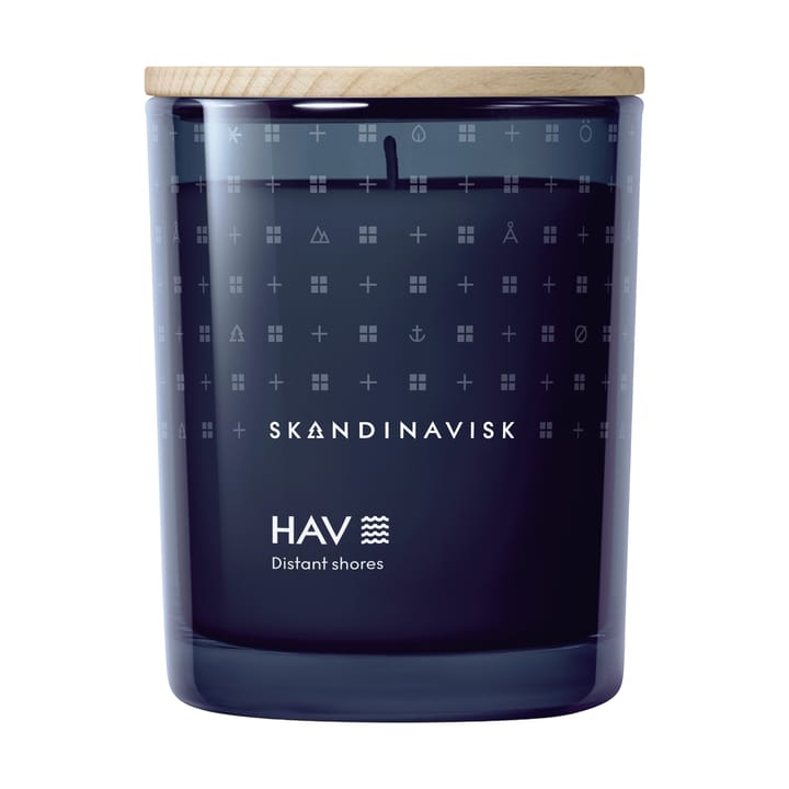 Bougie parfumée avec couvercle Hav - 200 g - Skandinavisk