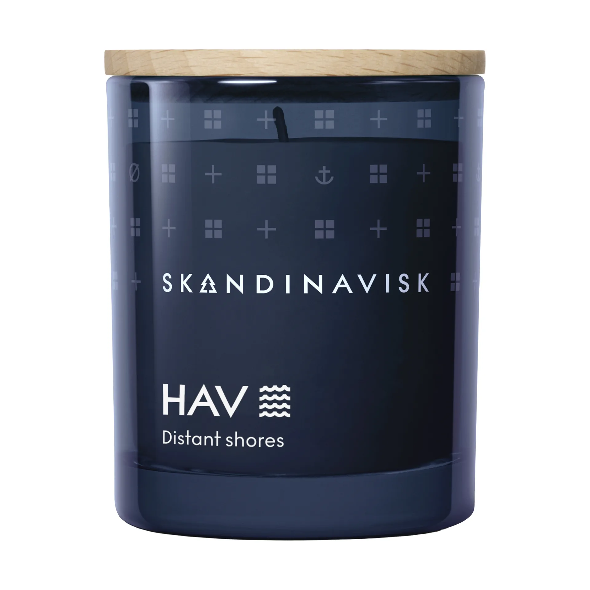 Bougie parfumée avec couvercle Hav, 65 g Skandinavisk