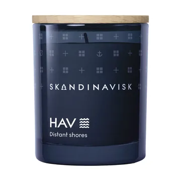 Bougie parfumée avec couvercle Hav - 65 g - Skandinavisk