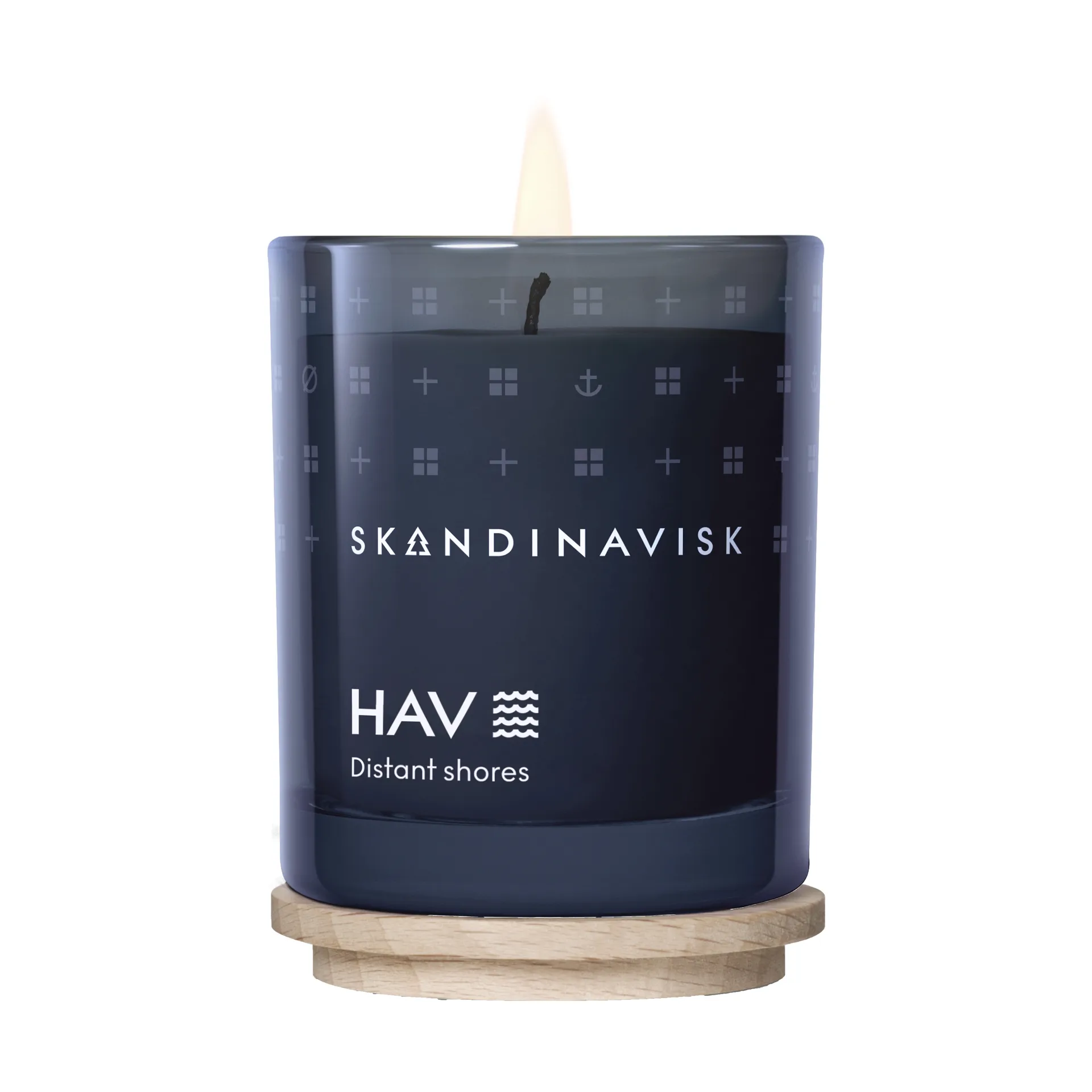 Bougie parfumée avec couvercle Hav, 65 g Skandinavisk