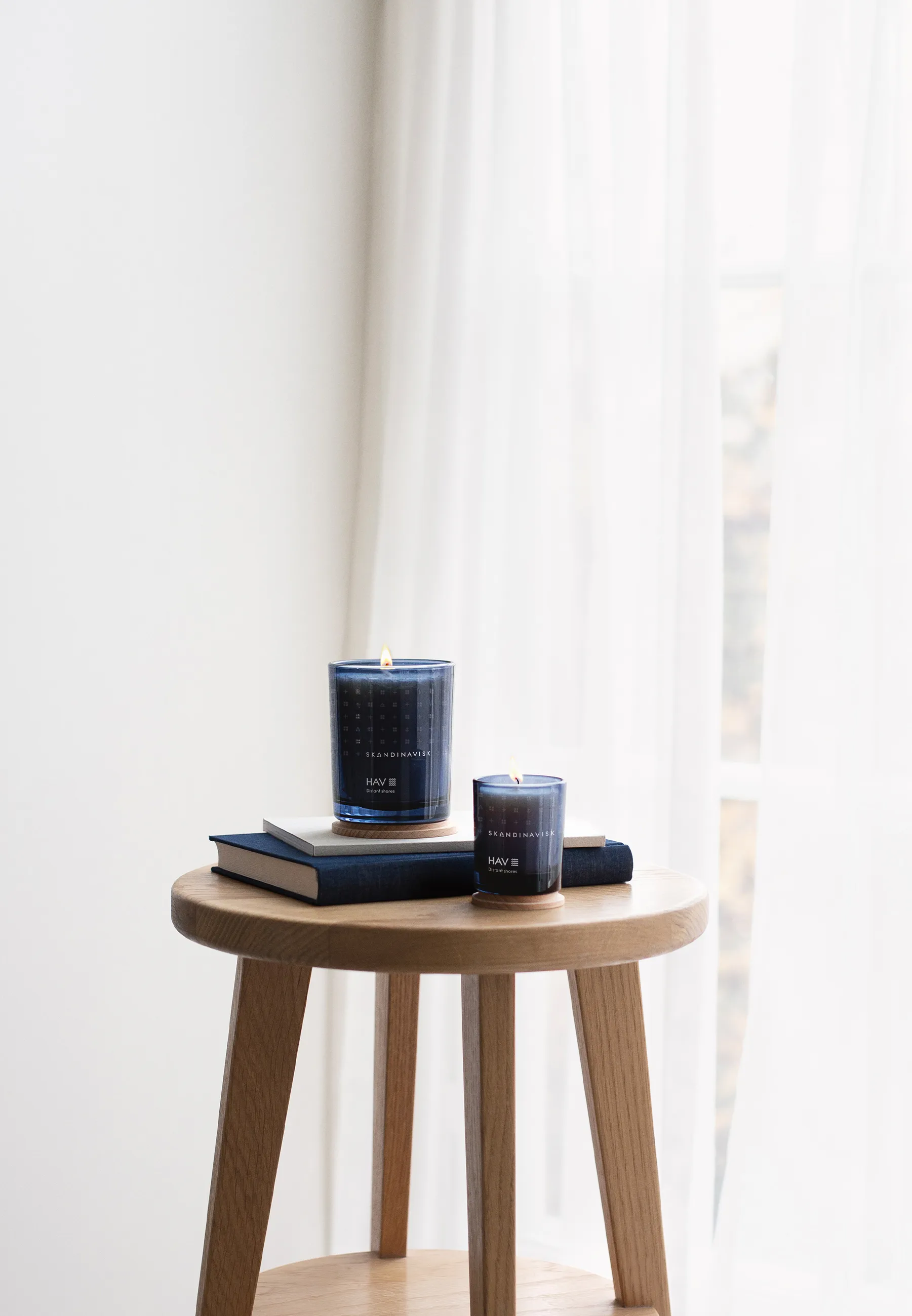 Bougie parfumée avec couvercle Hav, 65 g Skandinavisk