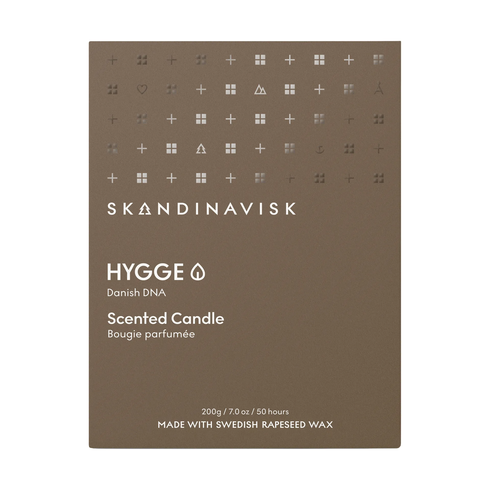 Bougie parfumée avec couvercle Hygge, 200 g Skandinavisk