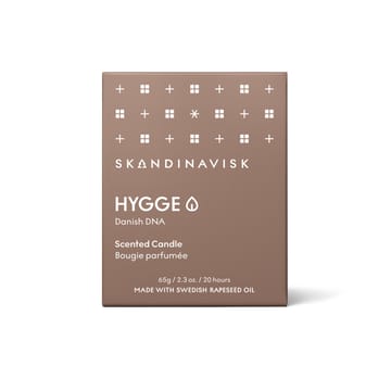 Bougie parfumée avec couvercle Hygge - 65 g - Skandinavisk