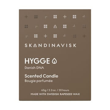 Bougie parfumée avec couvercle Hygge - 65 g - Skandinavisk
