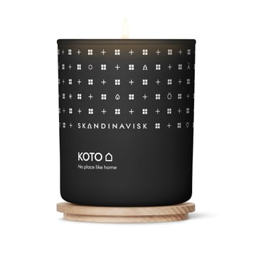 Bougie parfumée avec couvercle Koto - 200 g - Skandinavisk