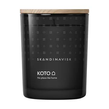 Bougie parfumée avec couvercle Koto - 200 g - Skandinavisk