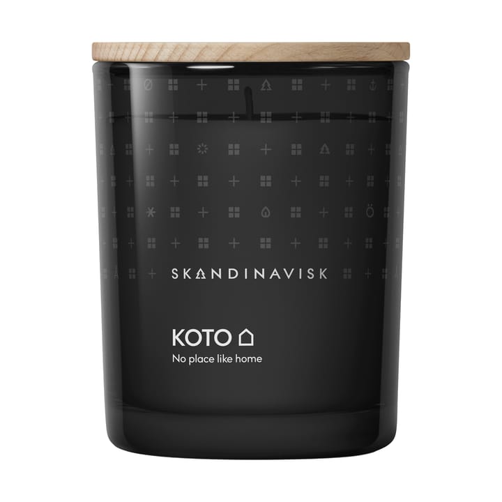 Bougie parfumée avec couvercle Koto, 200 g Skandinavisk