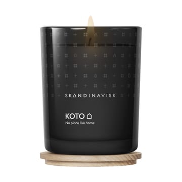 Bougie parfumée avec couvercle Koto - 200 g - Skandinavisk