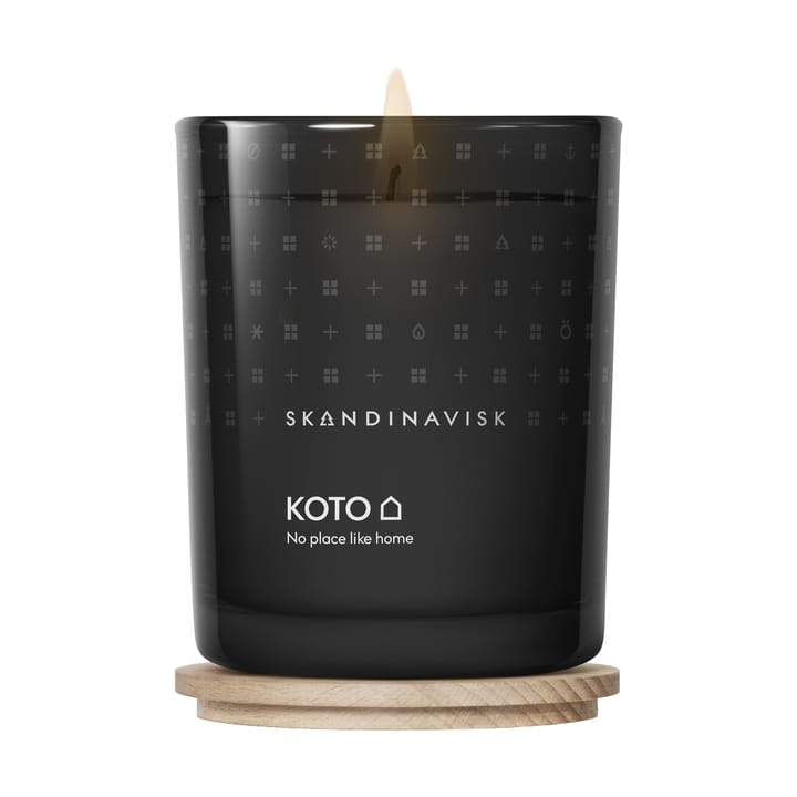 Bougie parfumée avec couvercle Koto, 200 g Skandinavisk
