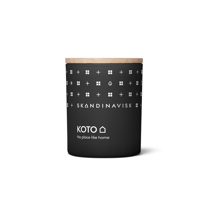 Bougie parfumée avec couvercle Koto - 65 g - Skandinavisk