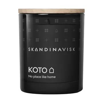 Bougie parfumée avec couvercle Koto - 65 g - Skandinavisk