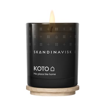 Bougie parfumée avec couvercle Koto - 65 g - Skandinavisk