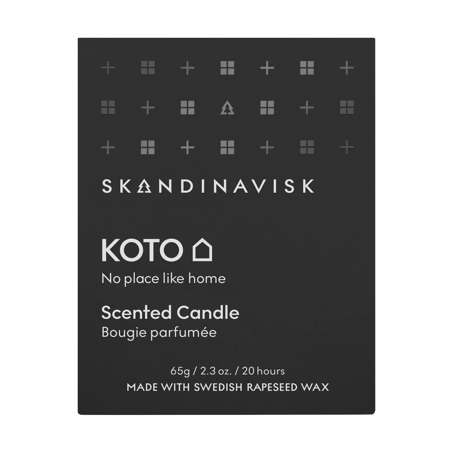Bougie parfumée avec couvercle Koto, 65 g Skandinavisk