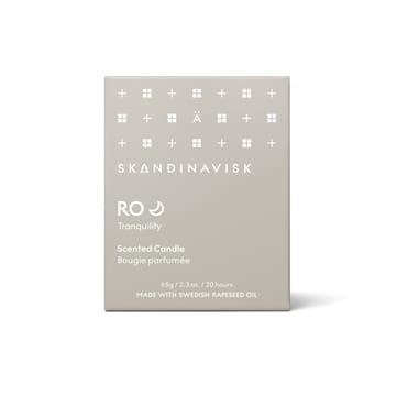 Bougie parfumée avec couvercle Ro - 65 g - Skandinavisk