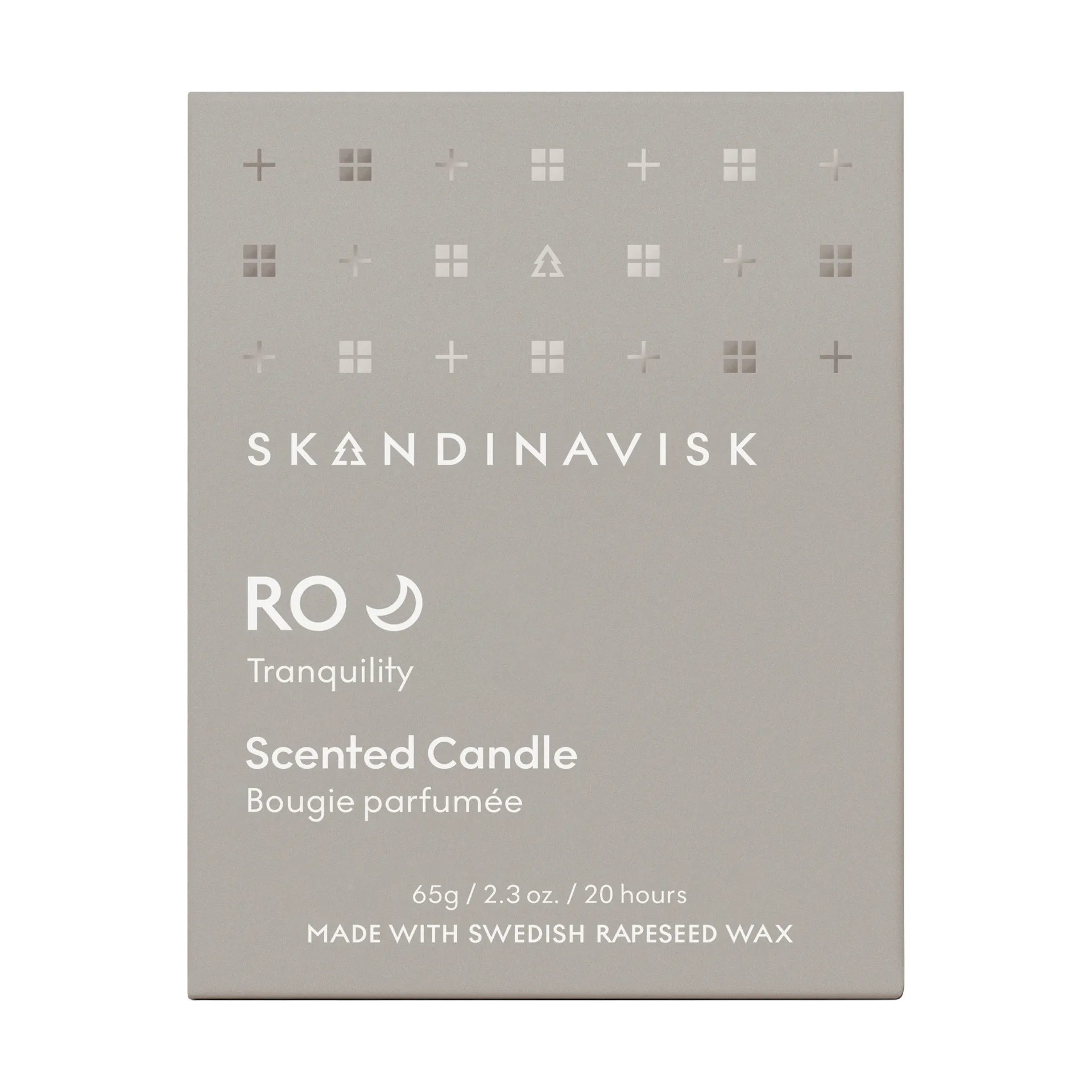 Bougie parfumée avec couvercle Ro, 65 g Skandinavisk