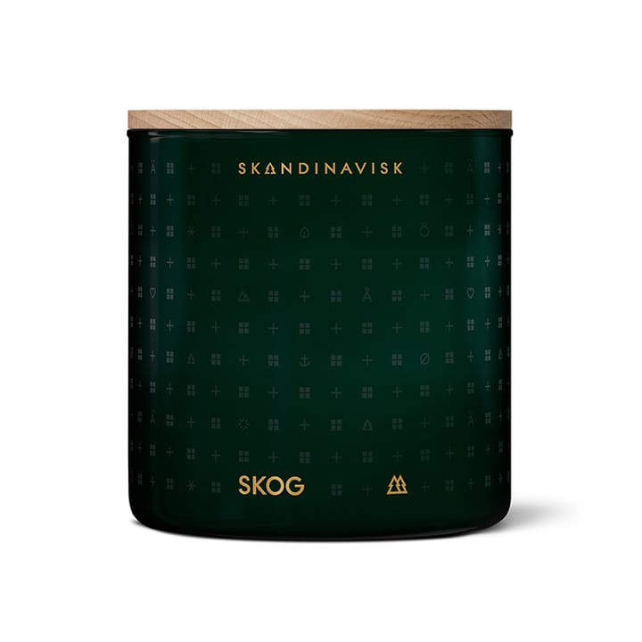 Bougie parfumée avec couvercle Skog - 400 g - Skandinavisk