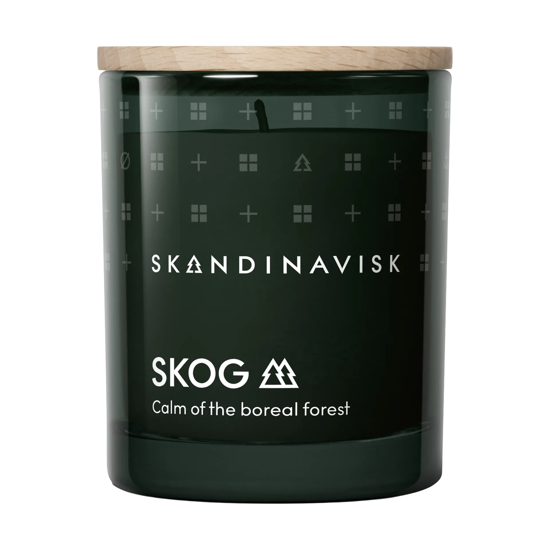 Bougie parfumée avec couvercle Skog, 65 g Skandinavisk