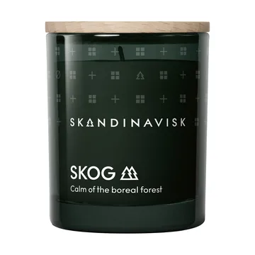 Bougie parfumée avec couvercle Skog - 65 g - Skandinavisk