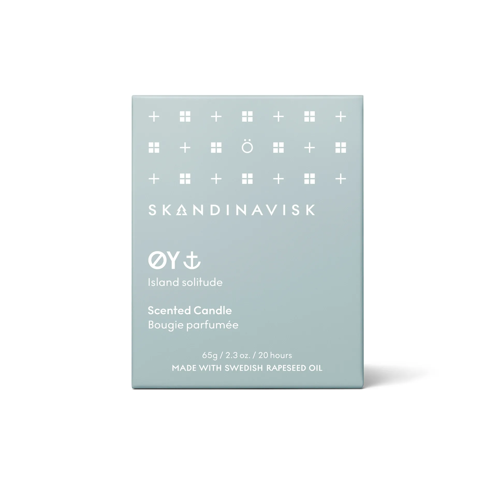 Bougie parfumée avec couvercle Øy, 65 g Skandinavisk