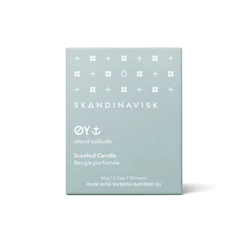 Bougie parfumée avec couvercle Øy - 65 g - Skandinavisk