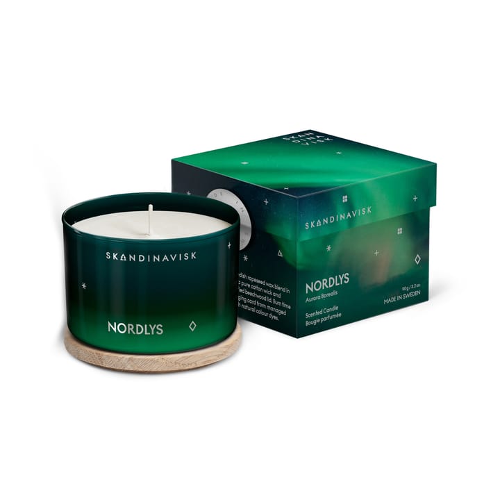 Bougie parfumée Nordlys, 90 g Skandinavisk
