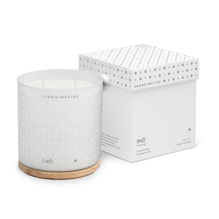 Bougie parfumée Snö, 400 g Skandinavisk