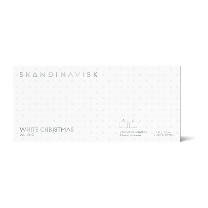 Coffret cadeau de mini bougies White Christmas, lot de 2
, 2x90 g Skandinavisk