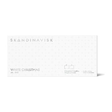 Coffret cadeau de mini bougies White Christmas, lot de 2
 - 2x90 g - Skandinavisk