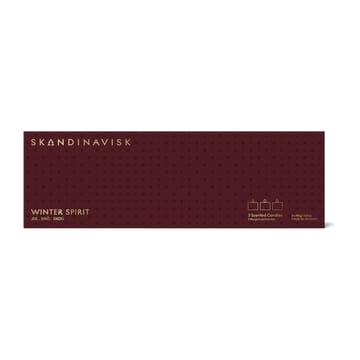 Coffret cadeau de mini bougies Winter Spirit, lot de 3 - 3x90 g - Skandinavisk