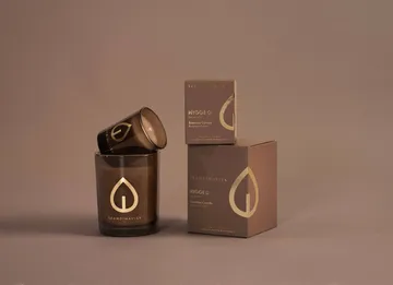 Hygge Gold Symbol bougie parfumée - 65 g - Skandinavisk