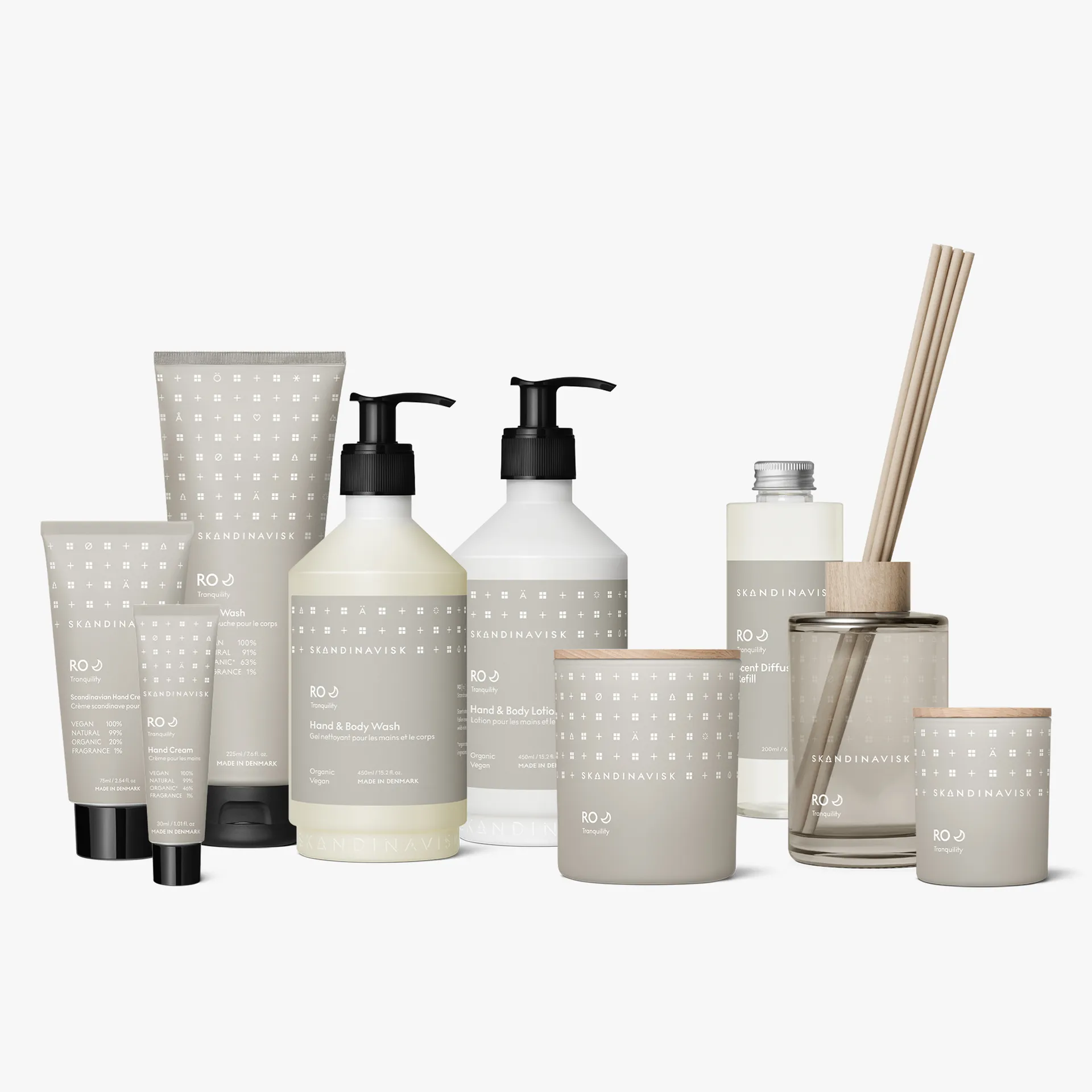 Recharge scandinave pour bâtonnets parfumés 200 ml, Ro Skandinavisk