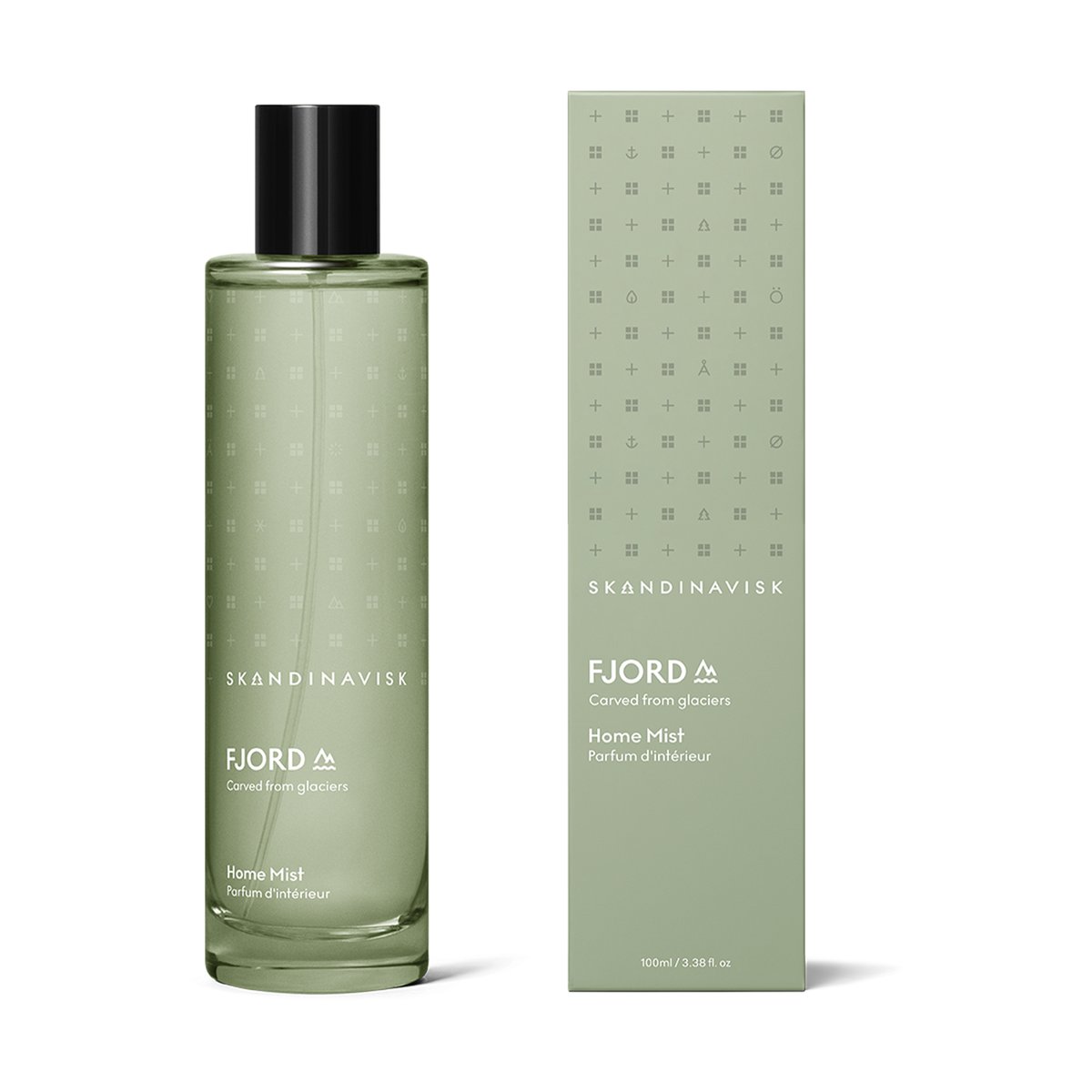 Skandinavisk Spray parfumé FJORD 100 ml | Design Scandinave | Bougies parfumées & diffuseurs | Vert