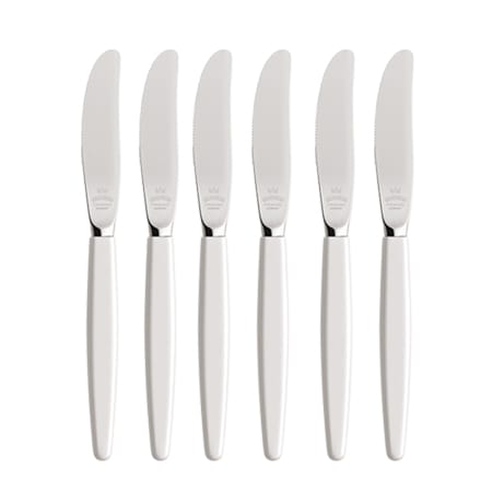 Skaugum couteaux lot de 6 Pure White - undefined - Skaugum of Norway