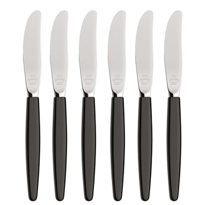 Skaugum couteaux lot de 6 - Urban Black - Skaugum of Norway