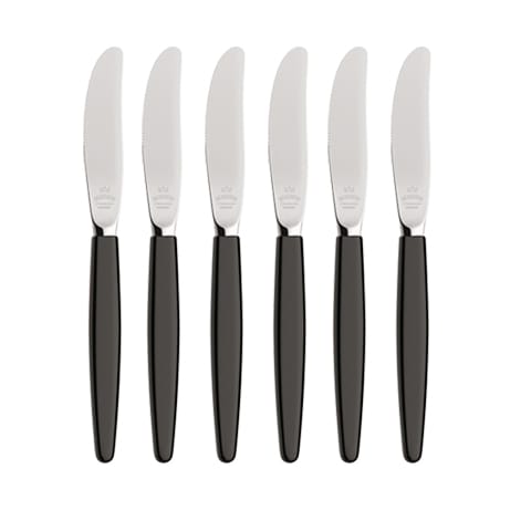 Skaugum couteaux lot de 6 Urban Black - undefined - Skaugum of Norway