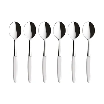 Skaugum cuillère à dessert lot de 6 Pure White - Skaugum of Norway