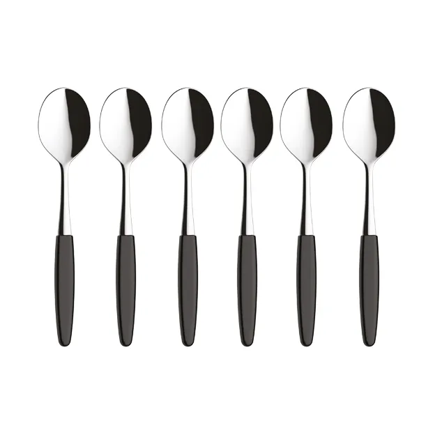 Skaugum cuillère à dessert lot de 6 Urban Black,  Skaugum of Norway