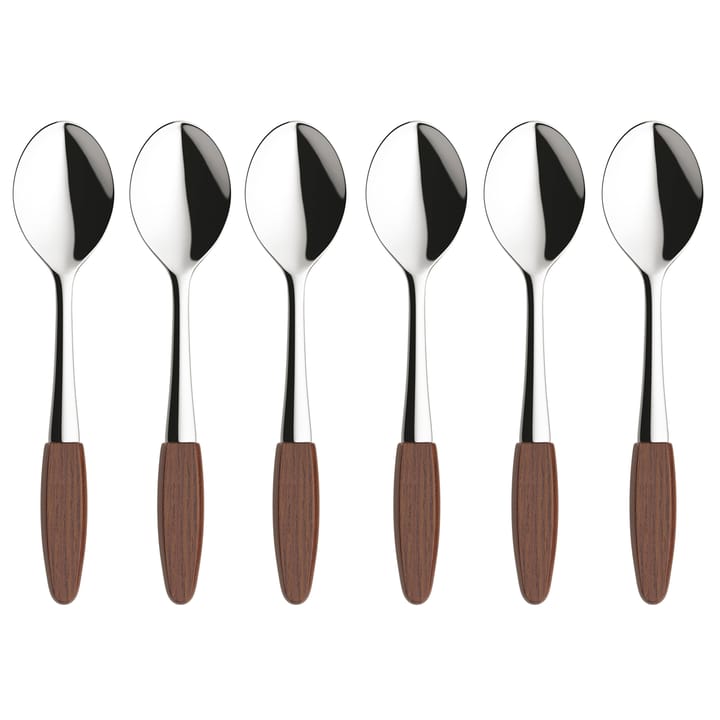 Skaugum cuillère à thé lot de 6 - Ecco Teak - Skaugum of Norway