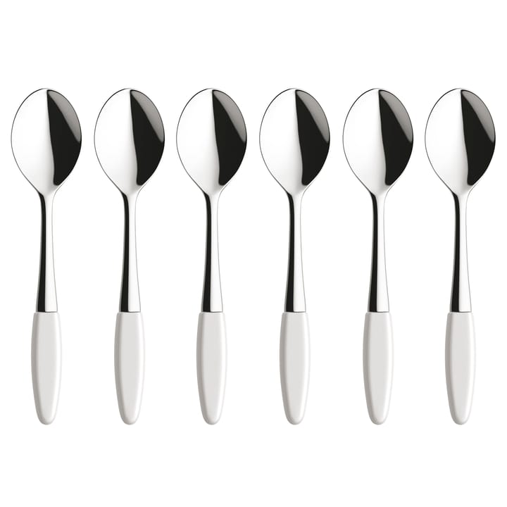 Skaugum cuillère à thé lot de 6 - Pure White - Skaugum of Norway