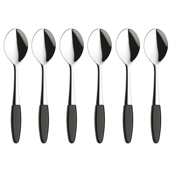 Skaugum cuillère à thé lot de 6 - Urban Black - Skaugum of Norway