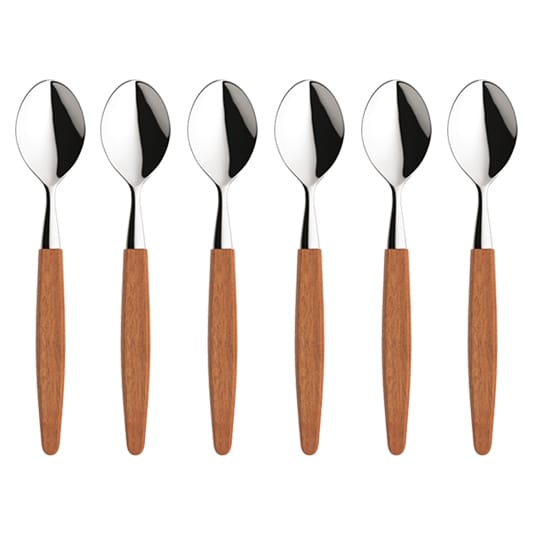 Skaugum cuillères lot de 6 - Ecco Teak - Skaugum of Norway