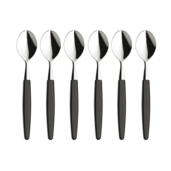 Skaugum cuillères lot de 6 Urban Black,  Skaugum of Norway