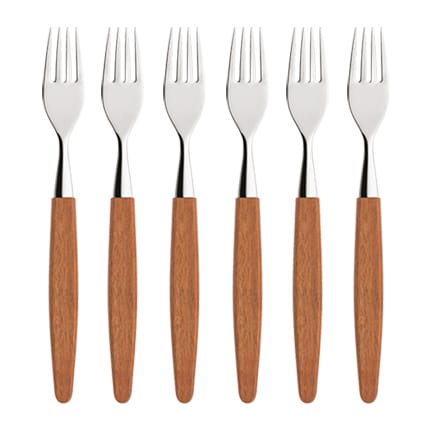 Skaugum fourchettes lot de 6 - Ecco Teak - Skaugum of Norway