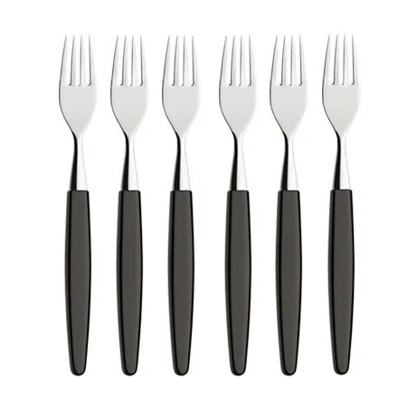 Skaugum fourchettes lot de 6 Urban Black,  Skaugum of Norway