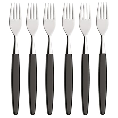 Skaugum fourchettes lot de 6 - Urban Black - Skaugum of Norway